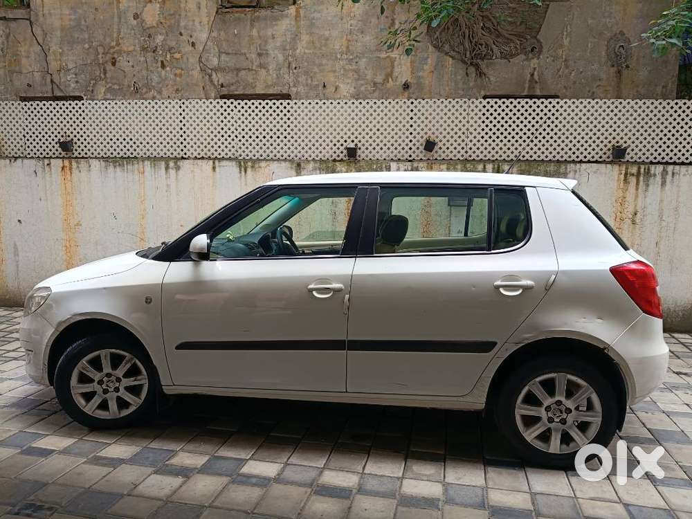 Skoda Fabia Top End Petrol White Colour