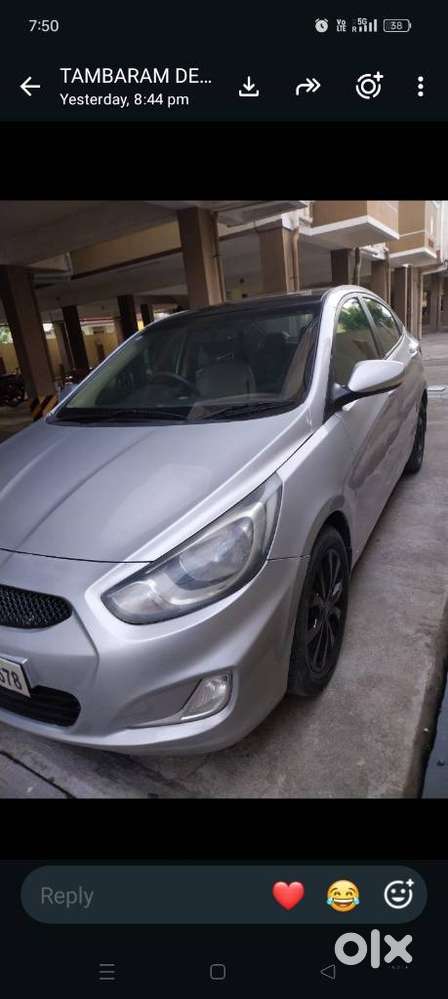 Hyundai Verna Fluidic 1.6 Crdi Sx Opt, 2011, Diesel