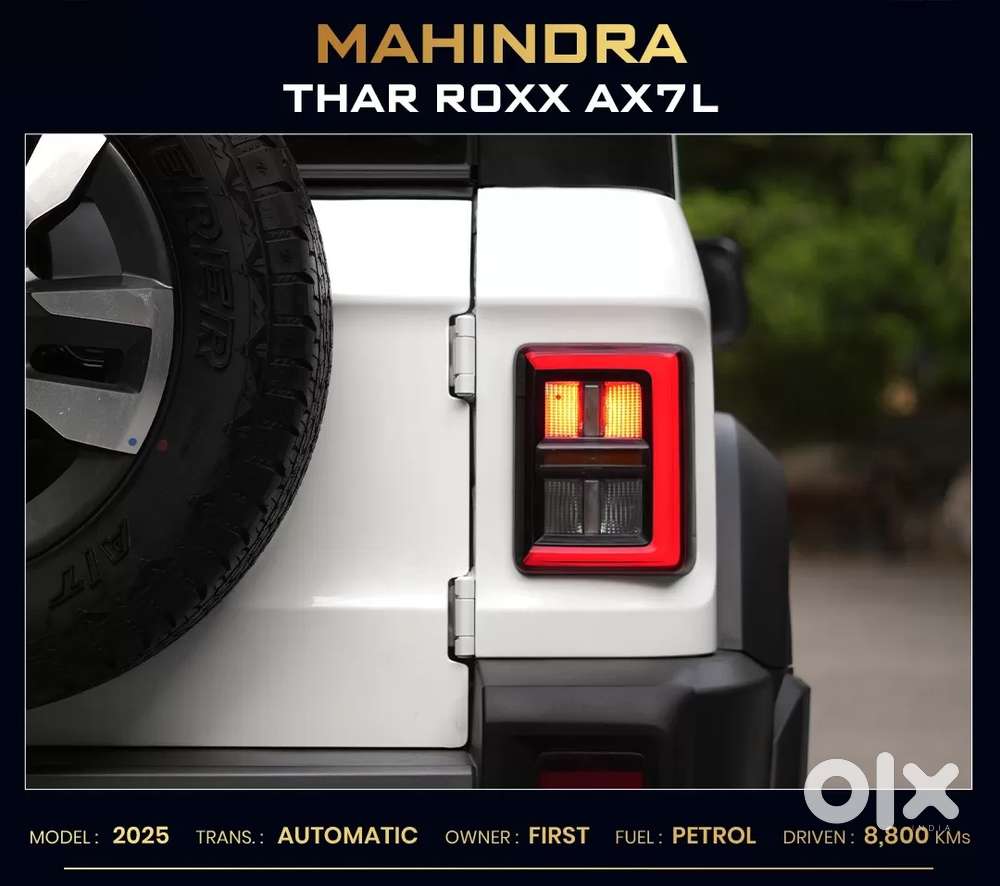 Mahindra Thar Roxx, 2025, Petrol