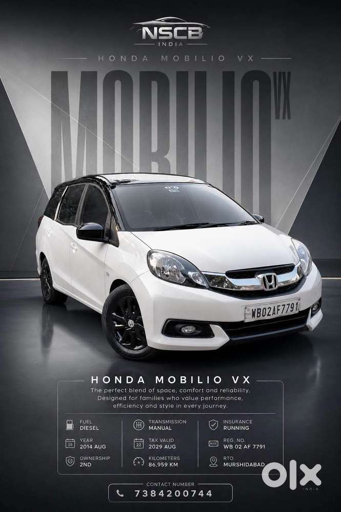 Honda Mobilio V I-vtec, 2014, Diesel