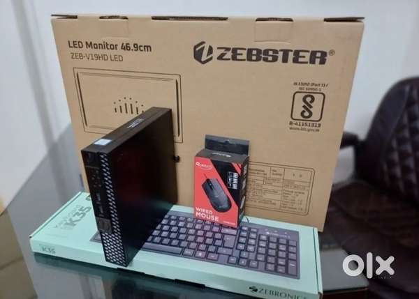 Dell Optiplex Mini PC / 7th Gen / 19inch New LED / Full Set