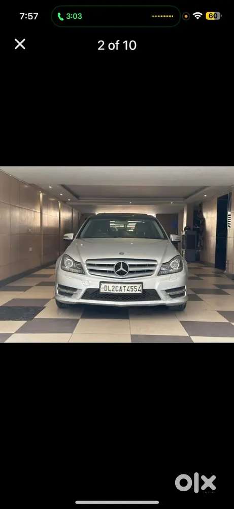 Mercedes C200 Silver Excellent Condition Automatic