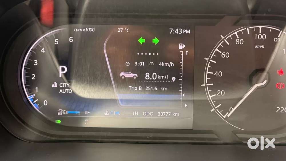 Tata Harrier Xza Plus Dark Edition, 2021, Diesel