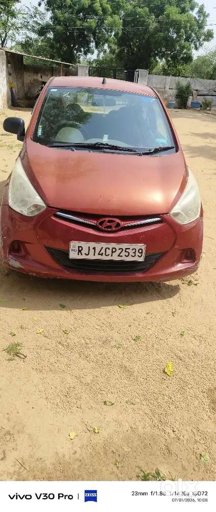 Hyundai Eon Lpg 2012 Puri Original Ladies Driven Car H  Ac Heater Ok H