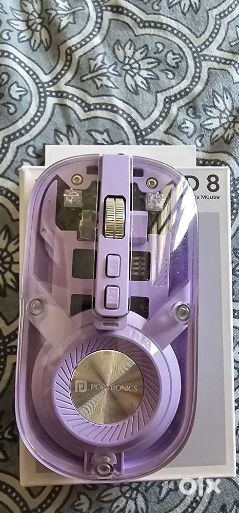 Mouse rechargeable built in battery noise free clicking