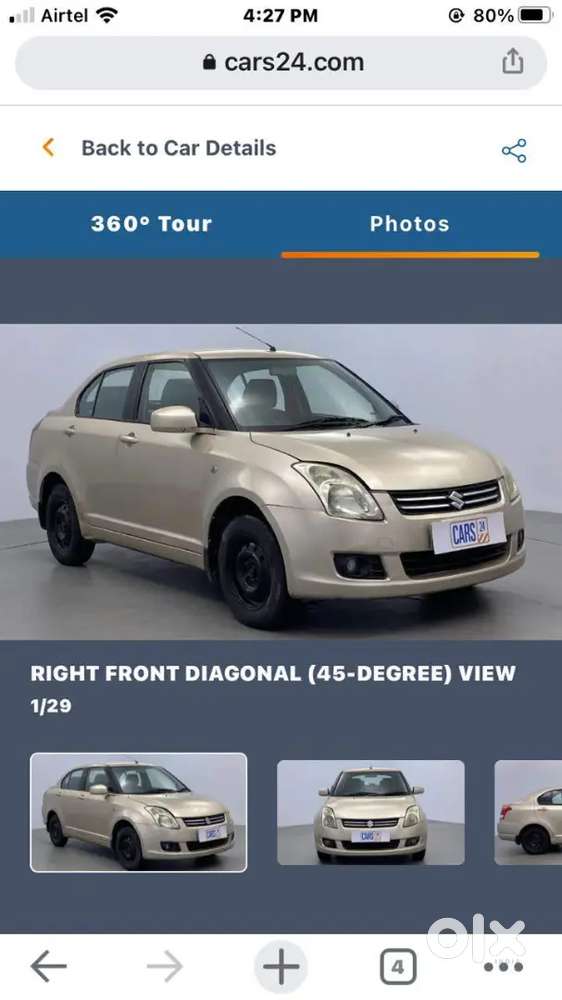 Maruti Suzuki Swift Dzire 2009