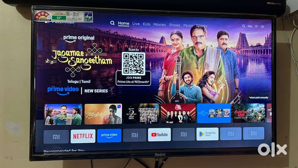 32 inches brand new condition redmi tv