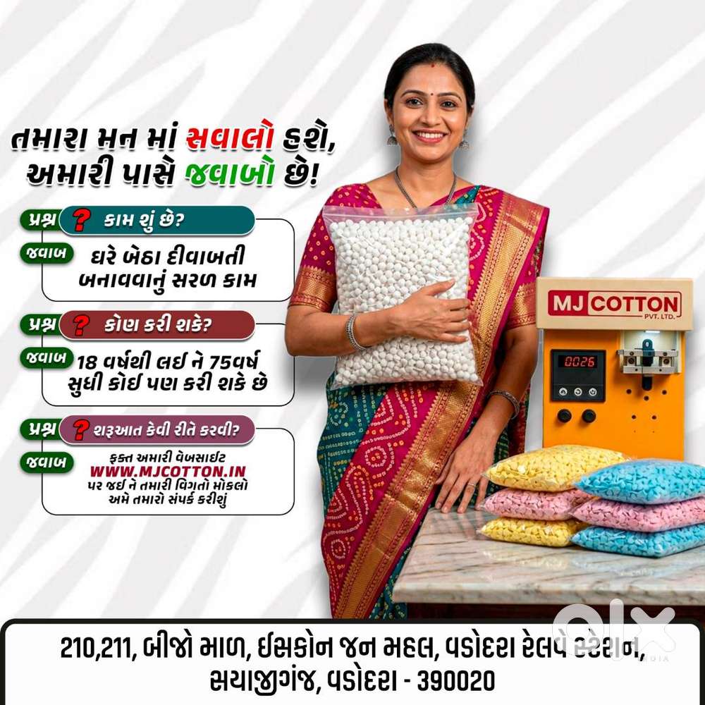 ગૃહિણીઓ માટે ઘરેથી કામ અને આવક વધારવાની સુંદર તક
