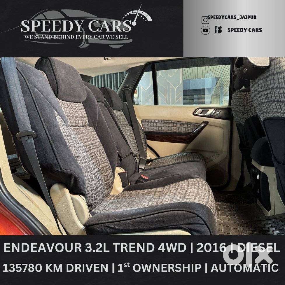 Ford Endeavour 3.2 Titanium 4x4 At, 2016, Diesel