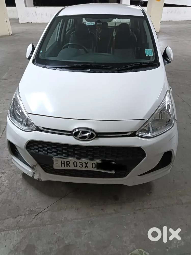 Hyundai Grand I10 2018 Petrol White Car