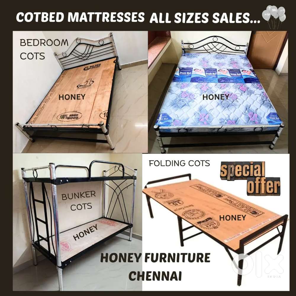 Steel Cot Bed Mattress, Hostel Bunker Beds, Folding Beds sales