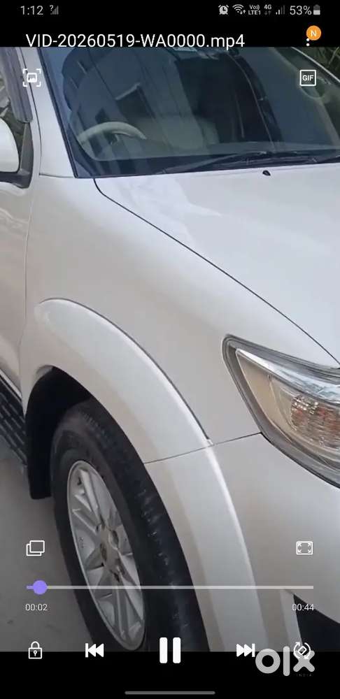 Toyota Fortuner Automatic 2013 Diesel 185000 Km Driven
