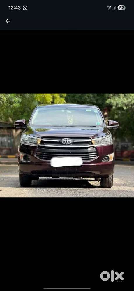 Toyota Innova Crysta 2.4 G Mt, 2018, Diesel