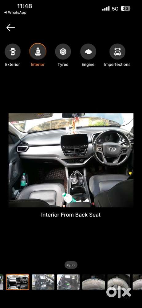 Tata Harrier In Black Colour