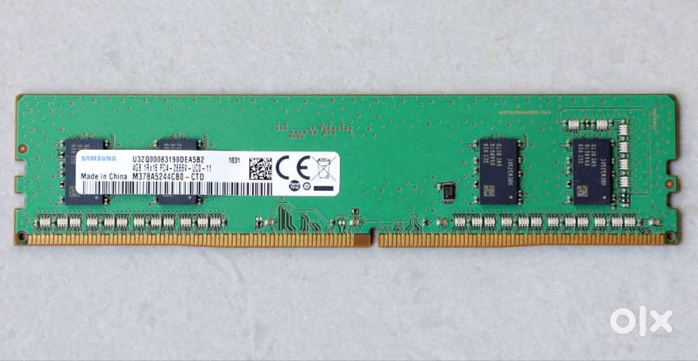 【24GB】Samsung 4GB×6枚 DDR4 2666MHz メモリ Samsung 4GB DDR4 Laptop RAM Memory Module
