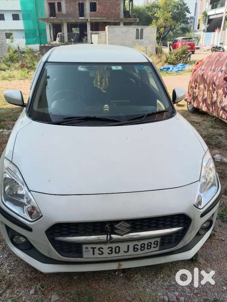 White Colour Car  No Damage Number Plate-ts30j6889