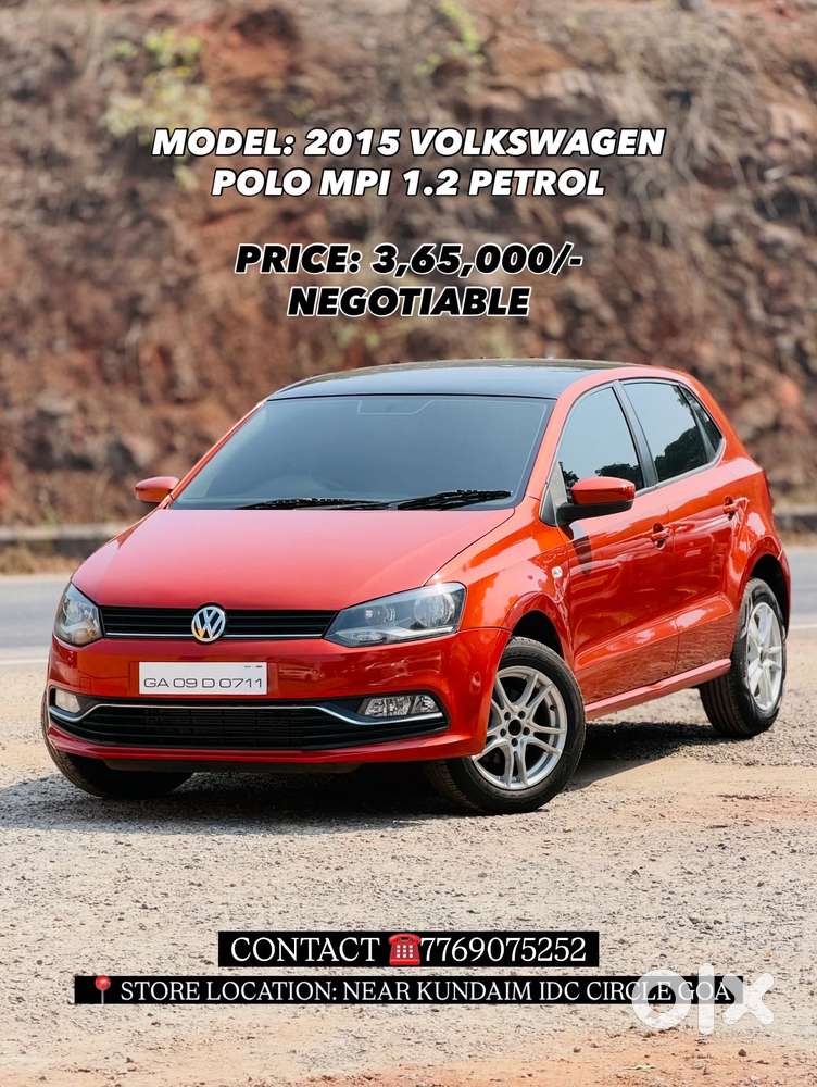 Volkswagen Polo 1.2 Mpi Highline, 2015, Petrol