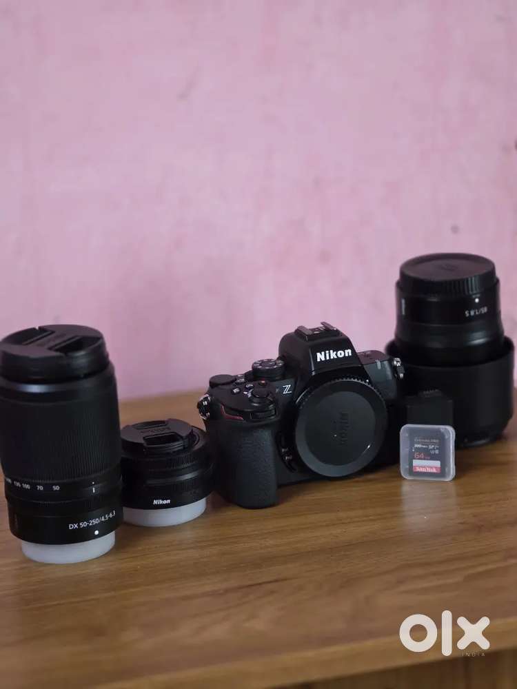 Nikon Z50 Mark ll  with 3 lens
