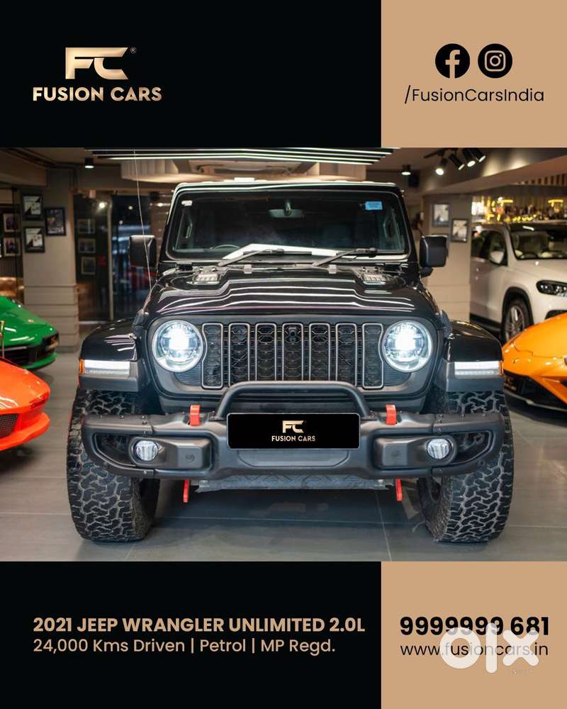 Jeep Wrangler 2.0 Rubicon Petrol At, 2021, Petrol