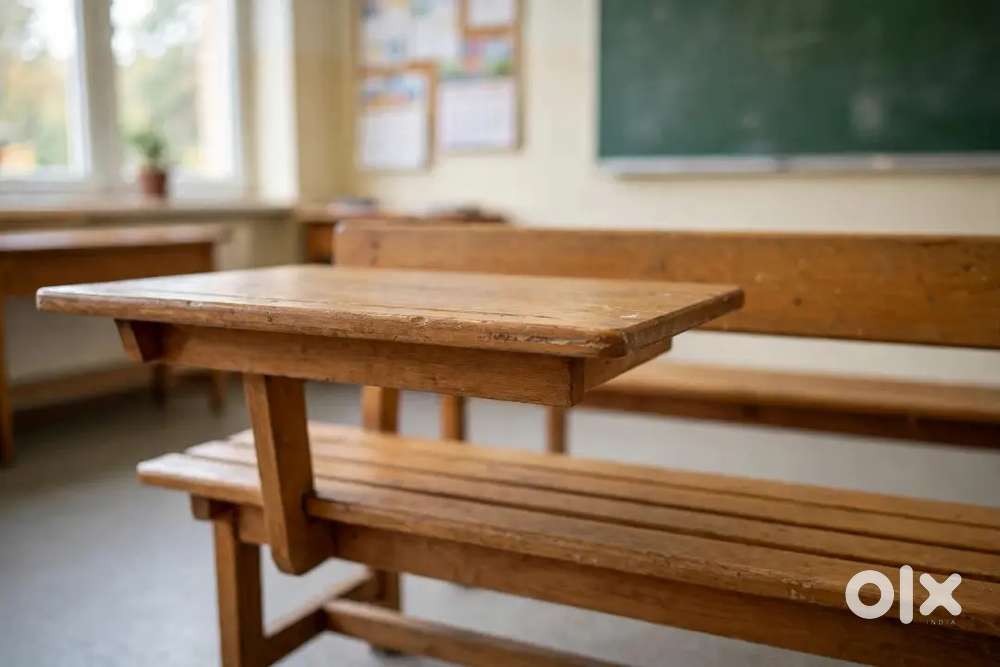 Bench desk availabe for coaching school