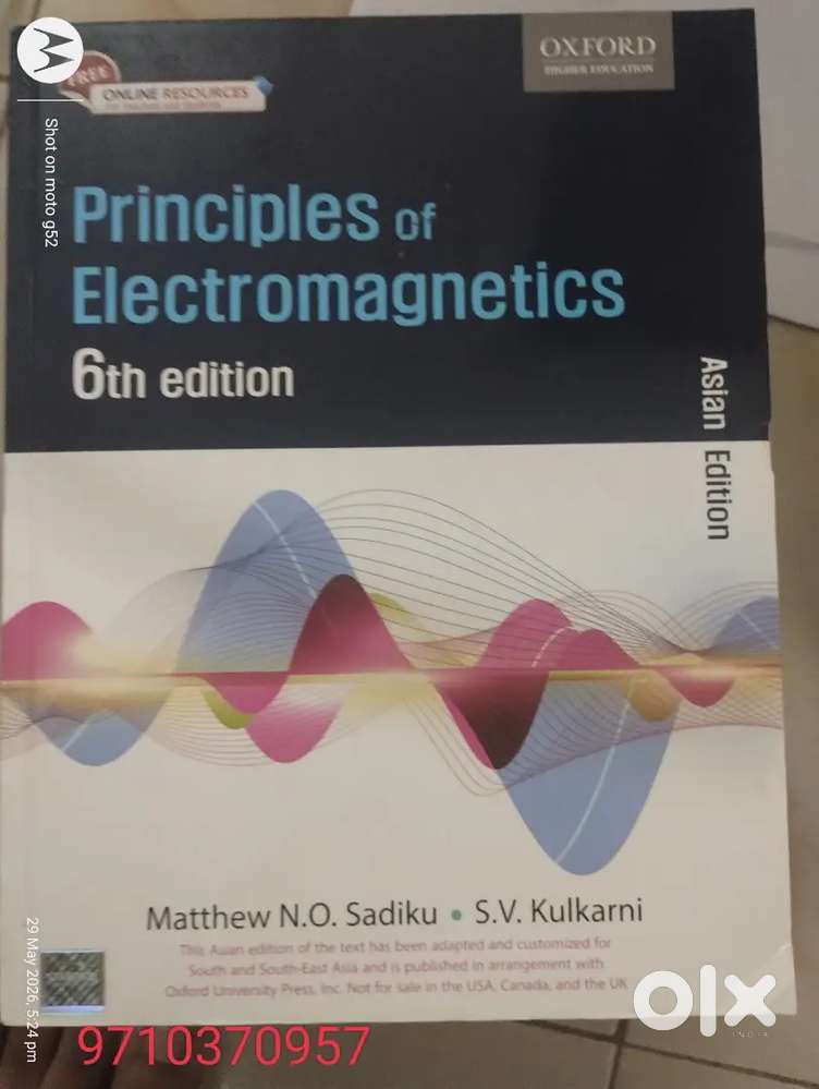 洋書 Radiation of Nonsinusoidal Electromag Principles of Electromagnetics (6th Edition / Asian Edition
