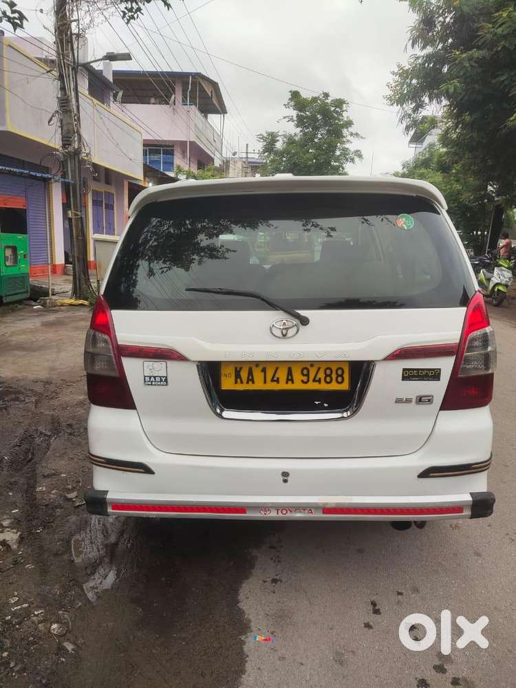 Toyota Innova 2.5 G (diesel) 8 Seater, 2012, Diesel