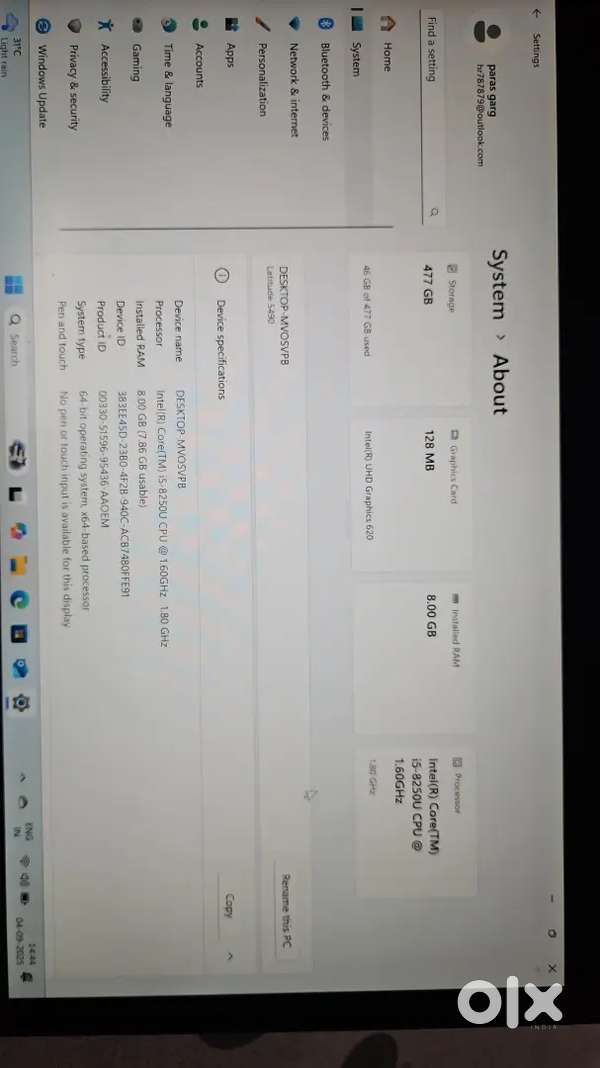 Dell latitude 5490