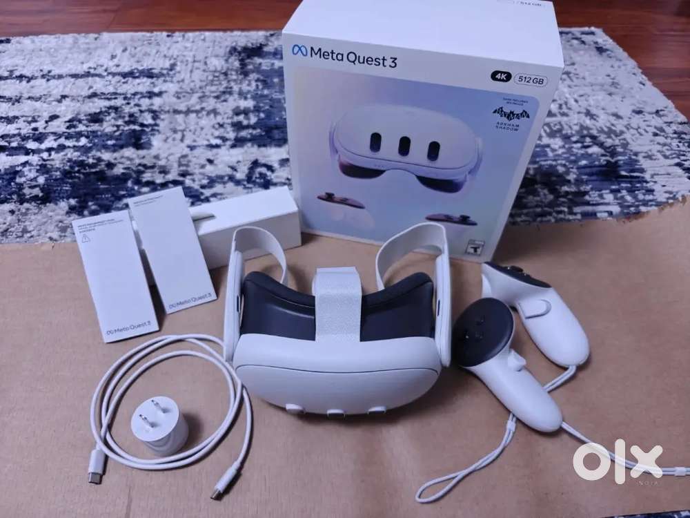 Meta Quest 3 512GB VR Headset Excellent Condition Complete in Box Cont