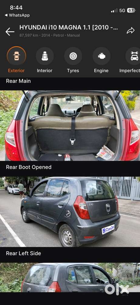 Hyundai I10 Magna 2015