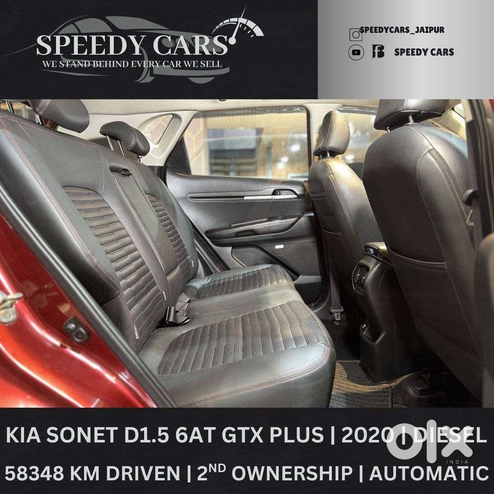 Kia Sonet 1.5 Gtx Plus Diesel At Dt, 2020, Diesel