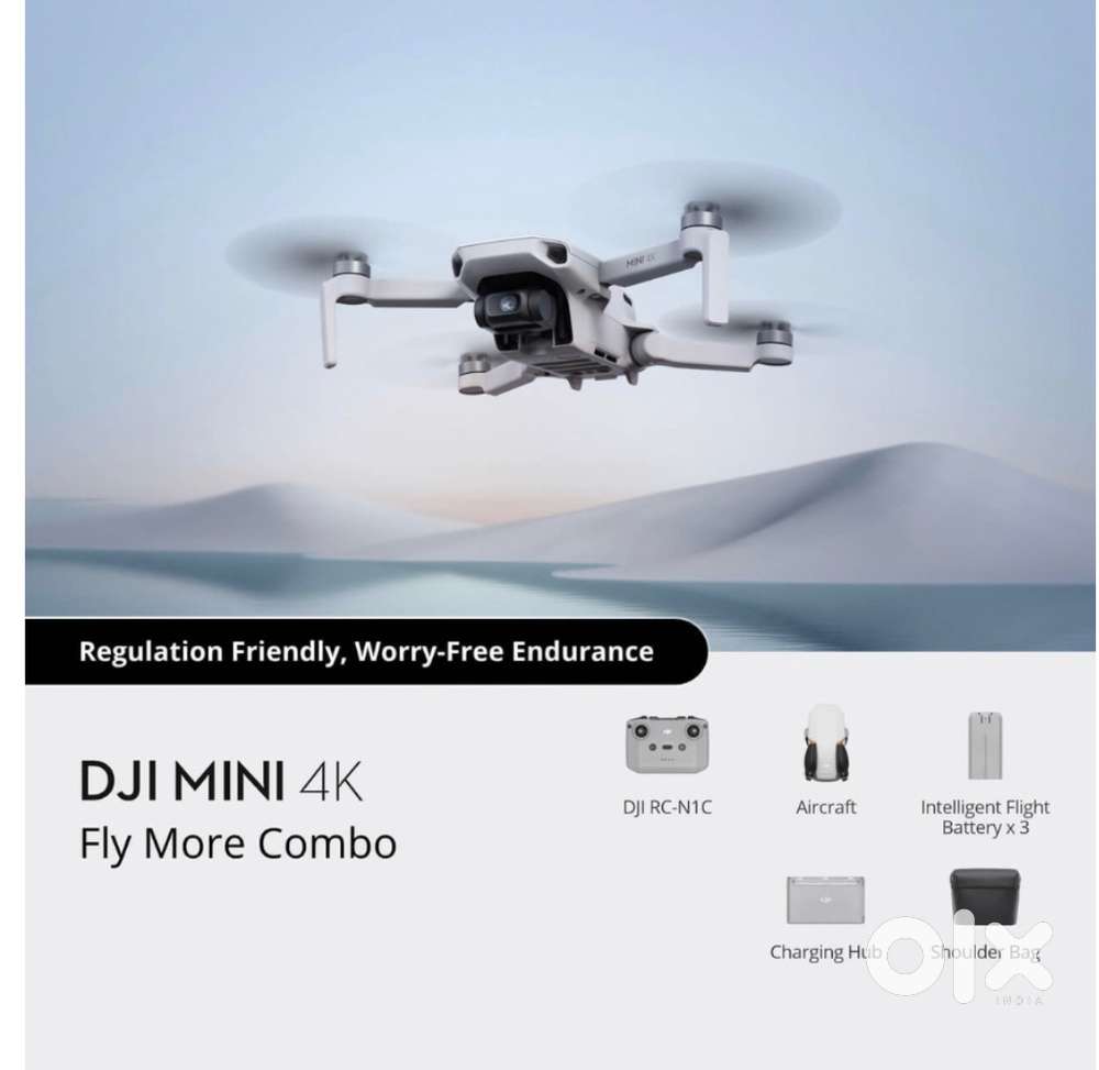 DJI MINI 4k FLY MORE COMBO