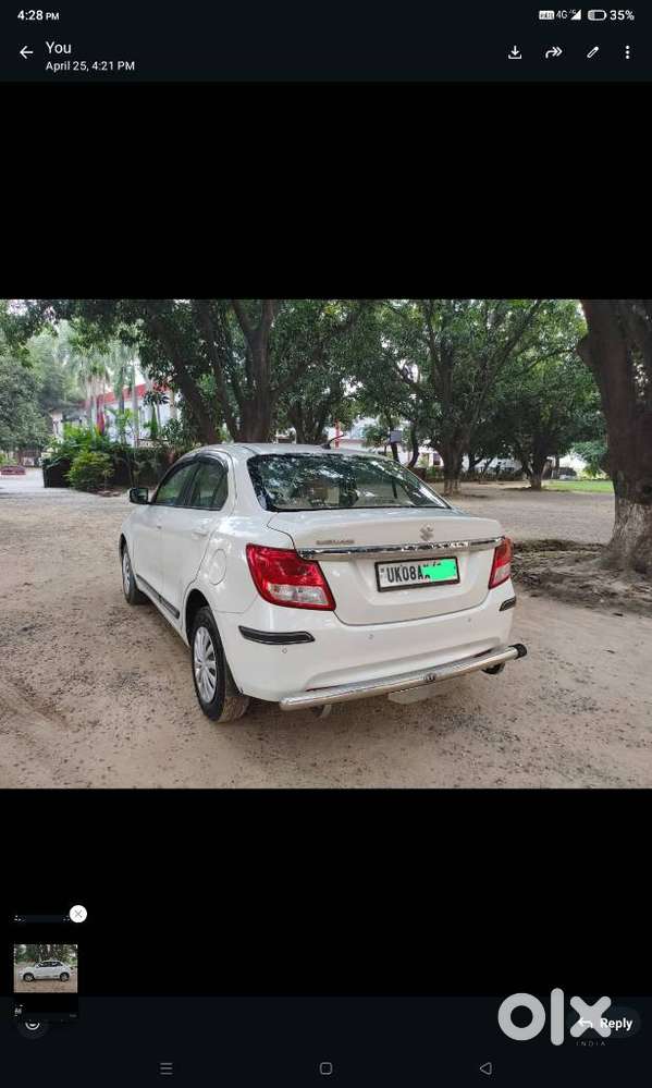 Maruti Suzuki Dzire Vxi Ags, 2021, Petrol