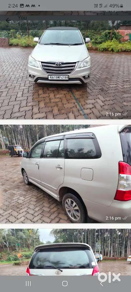 Toyota Innova 2015 Diesel 225000 Km Driven