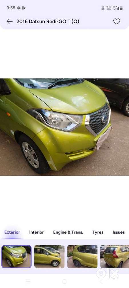 Datsun Redigo 1.0 T Option, 2016, Petrol