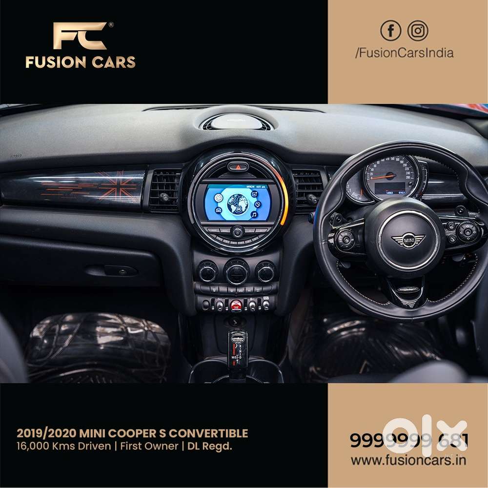 Mini Cooper Convertible S, 2020, Petrol