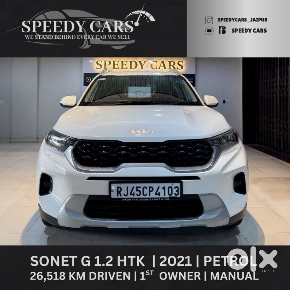Kia Sonet 1.2 Htk, 2021, Petrol