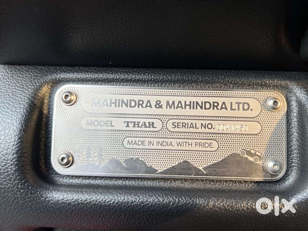 Mahindra Thar Lx Convertible Top Diesel Mt 4wd, 2022, Diesel
