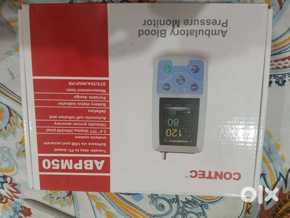 CONTEC ABPM50 24-Hour Ambulatory Blood Pressure Monitor - Brand New