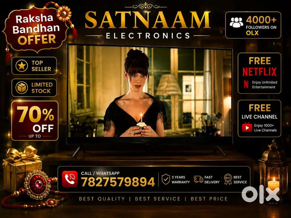 43 Q-LED TV 3 YEARS WARRANTY 4K ULTRA HD NEW BRAND LED TV