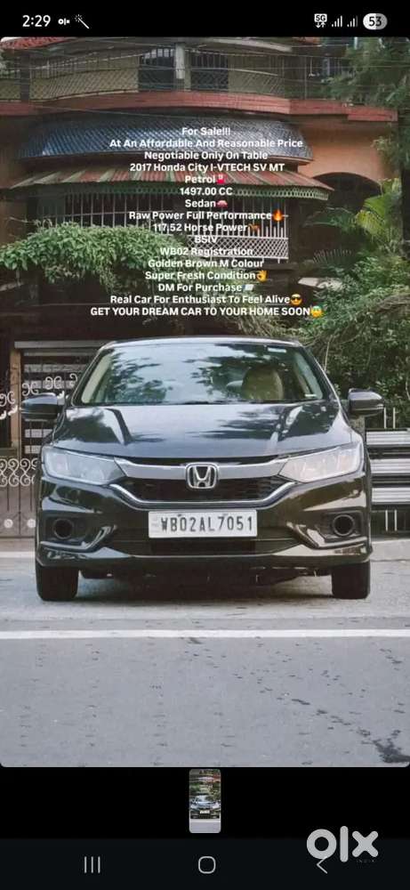Honda City 2017 Petrol Good Condition