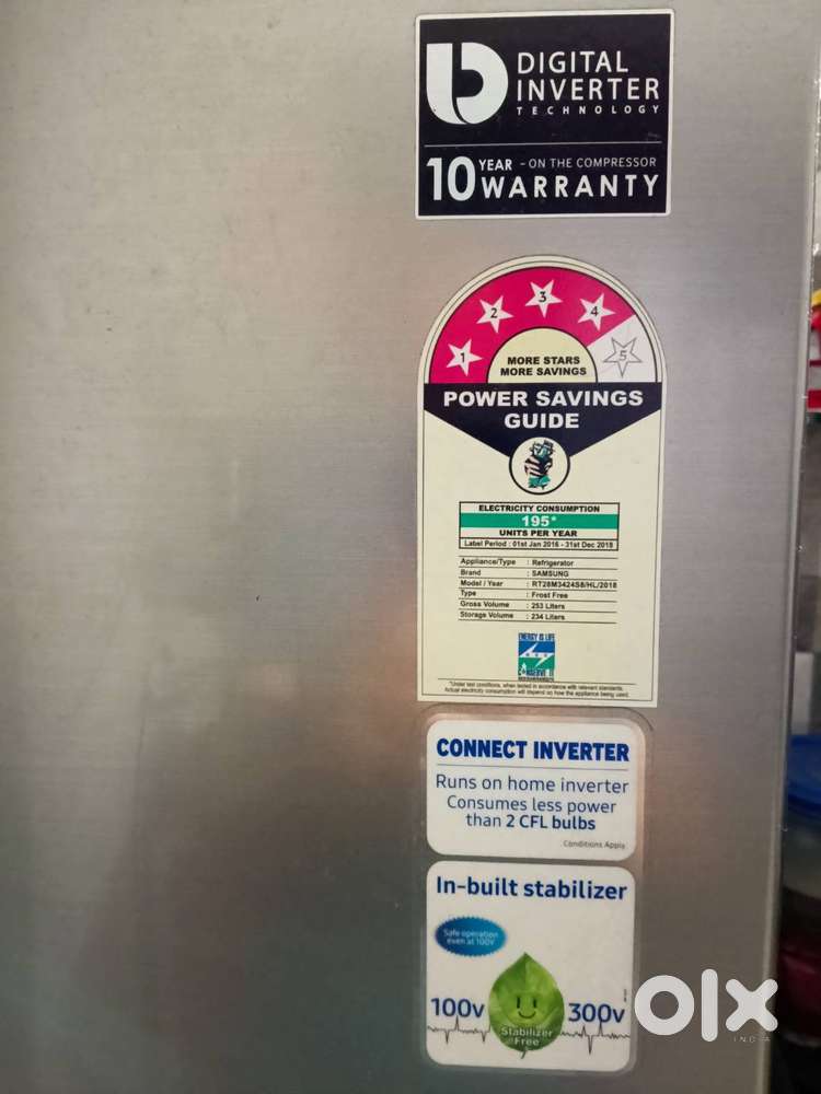 Samsung frost-free double door fridge for sale