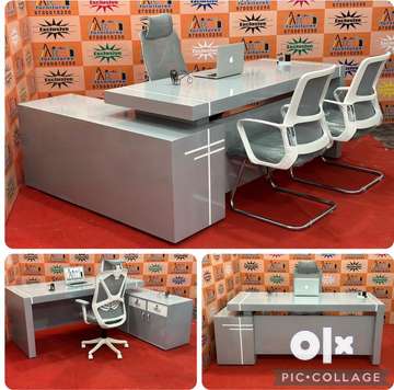 Olx office discount table and chair