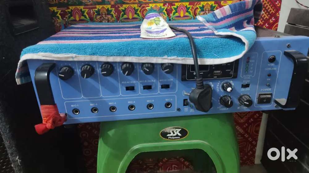 DJ machine aur speaker