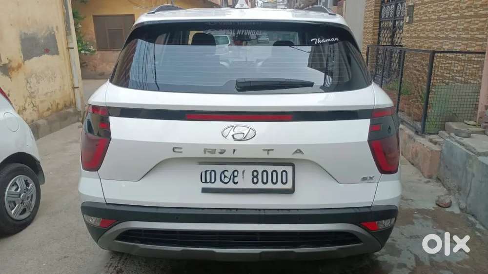 Hyundai Creta Sx 2024 Sunroof Vip Number Amp Buffer