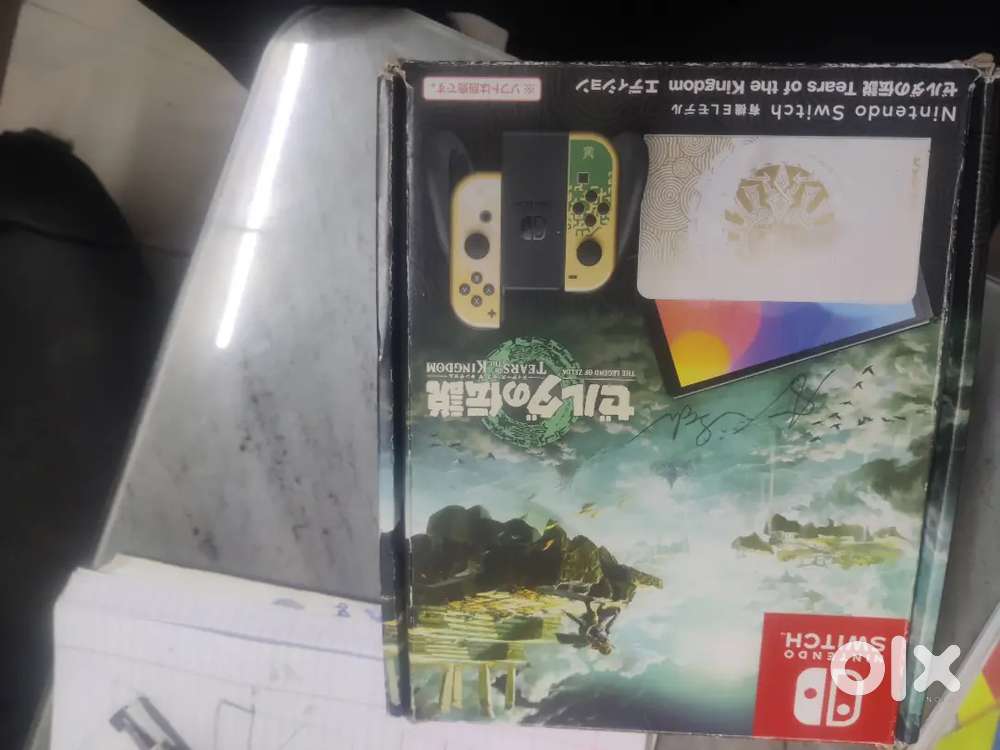Nintendo switch oled zelda tears of kingdom edition
