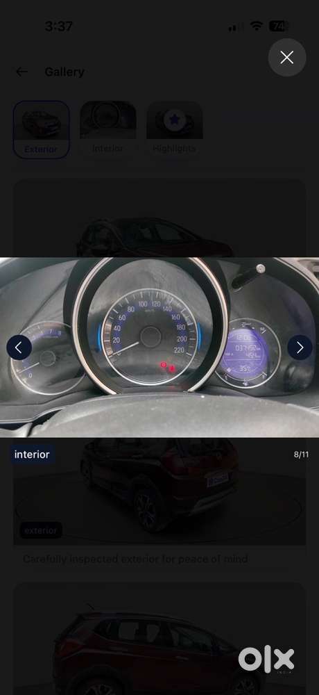Honda Wr-v Petrol 2017