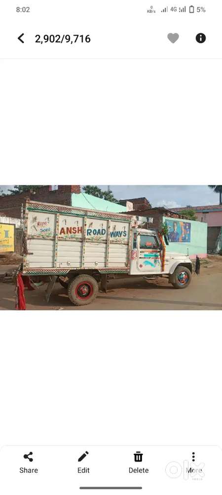 Mahindra Bolero Pik-up 2021 Diesel 120000 Km Driven