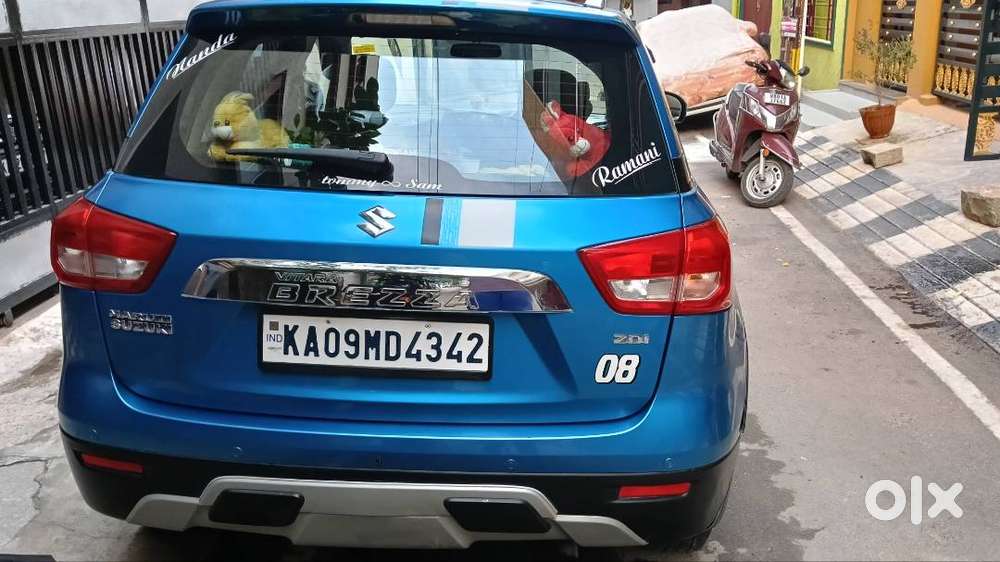 Maruti Suzuki Vitara Brezza Zdi Diesel(sports) Blue - 2017/18 Model