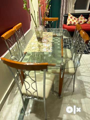 Dining table chairs online olx