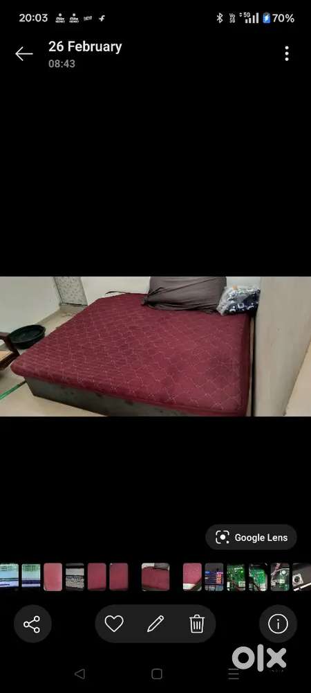 Mattress sighdri duble burner batla 5 kg